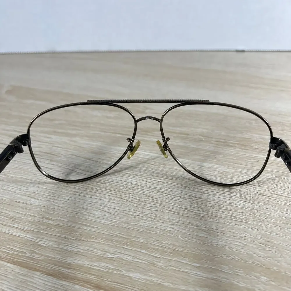 Coach HC7023 L601 Thompson Sunglasses FRAME ONLY 9120/73 Antique Brass 59-15-140